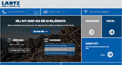 Desktop Screenshot of lantzmetall.se